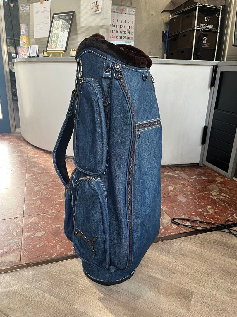 Puma デニムキャディバッグ