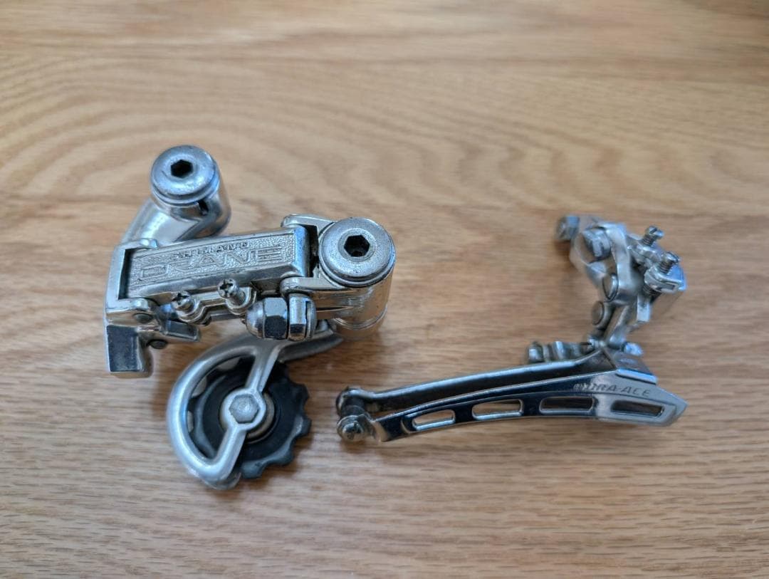 シマノ　クレーン　前後ディレーラーセット
