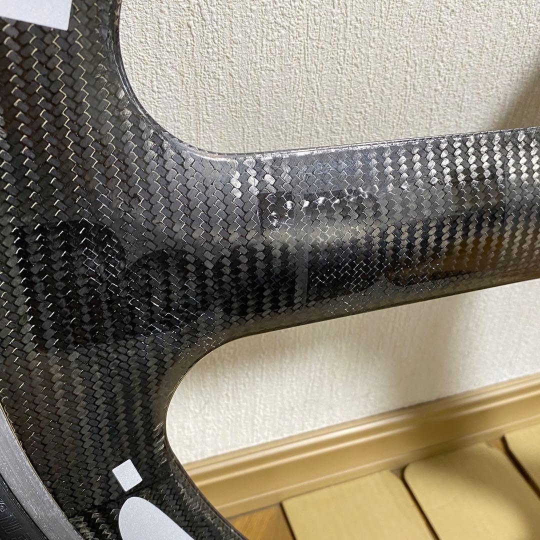 HED カーボンバトンホイール トラック用　ピストバイク　フロント用