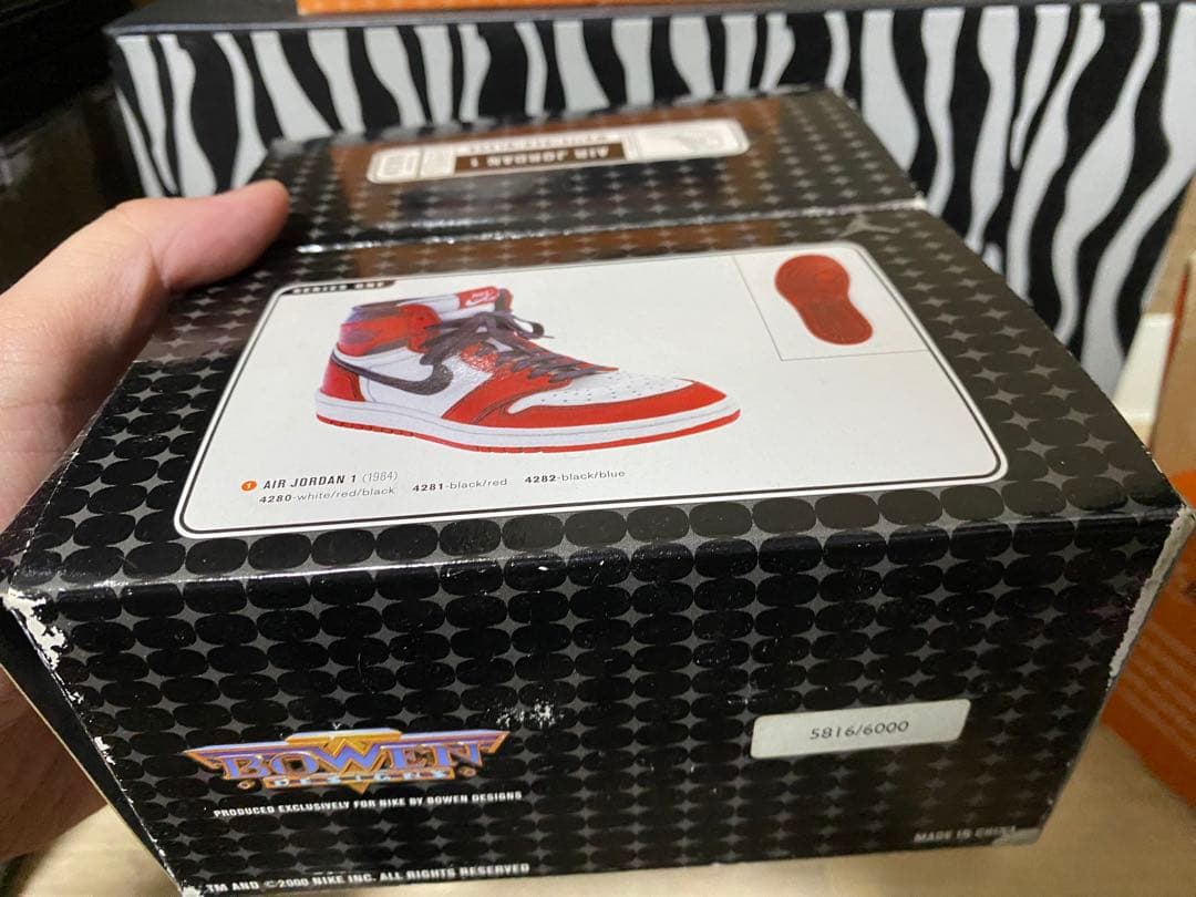 激レア ナイキ エアージョーダン 1 フィギュア陶器5個まとめ売り