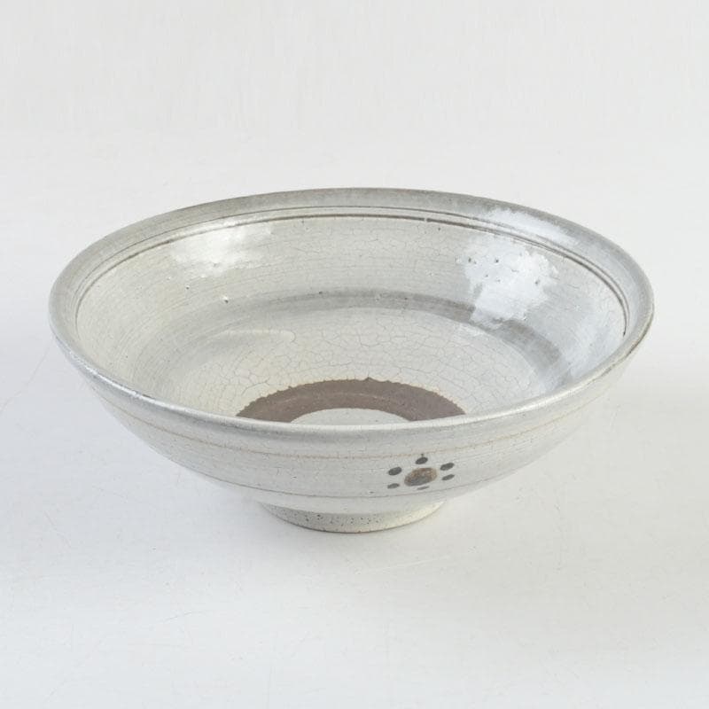 茶道具　板谷波山作　蛇之目茶碗　共箱　V　9560