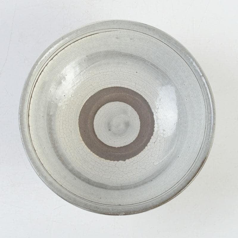 茶道具　板谷波山作　蛇之目茶碗　共箱　V　9560