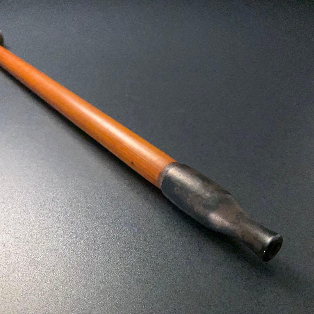 煙管キセル　桐　象嵌　アンティーク　骨董　6R1255お2