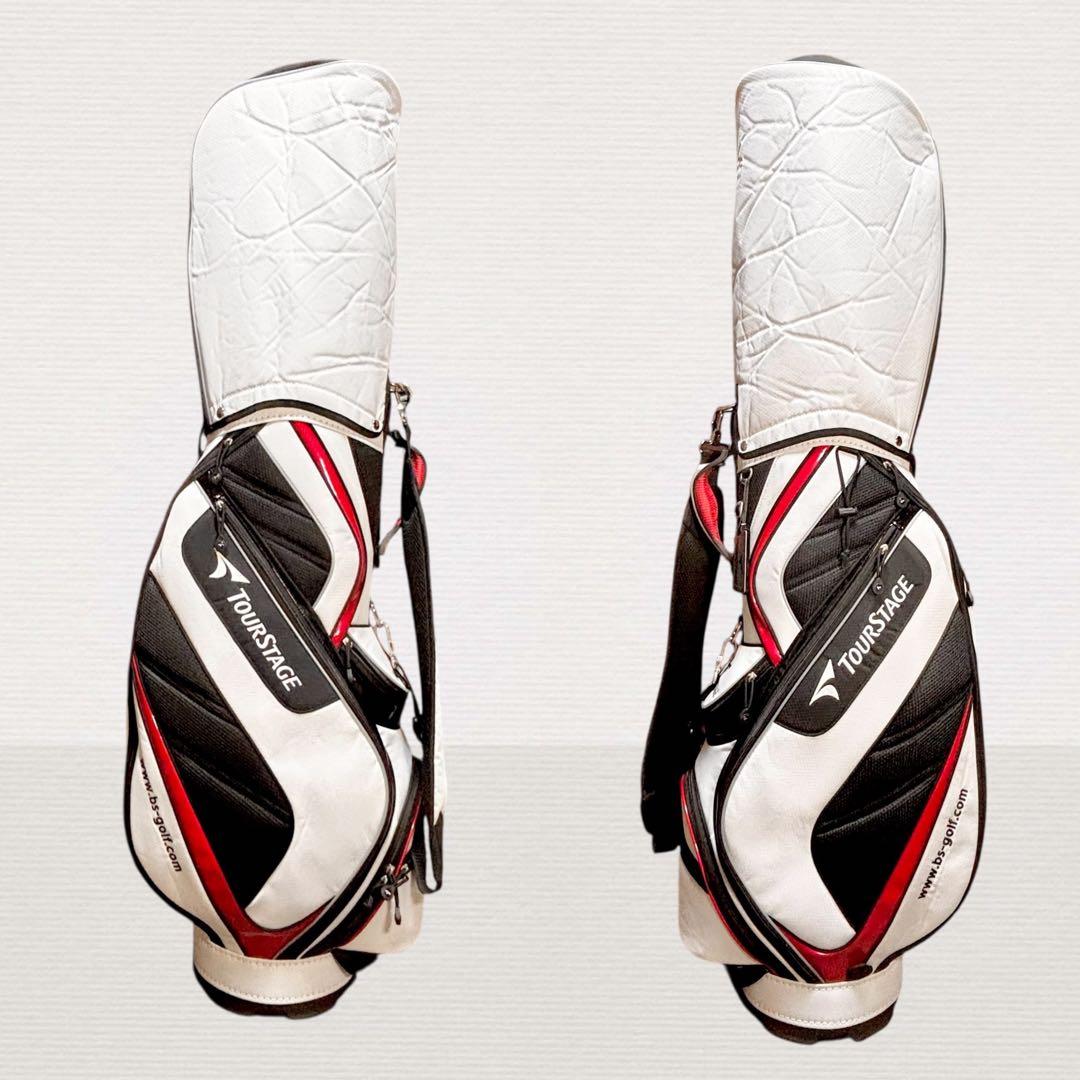 超美品　ブリヂストン ツアーステージ ゴルフ用キャディバッグ
