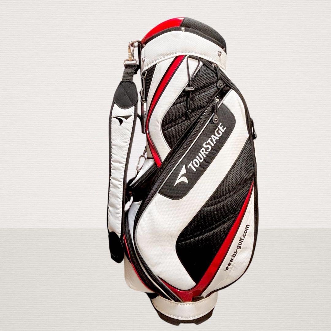 超美品　ブリヂストン ツアーステージ ゴルフ用キャディバッグ
