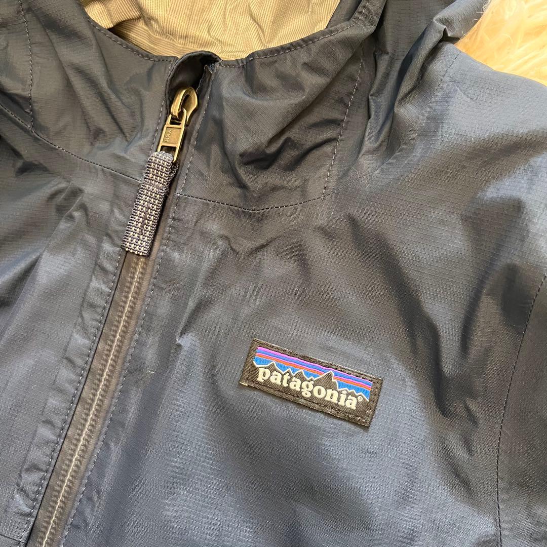 patagonia ネイビー キッズ・トレントシェル3L・ジャケット