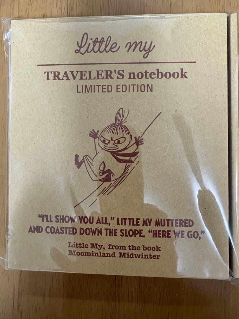 Moomin トラベラーズノート 限定版 パスポートサイズ
