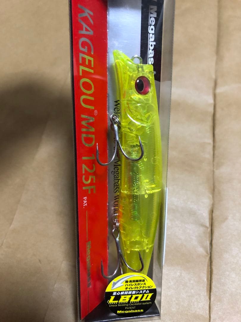 メガバス　カゲロウ各種オリカラ含6個セット