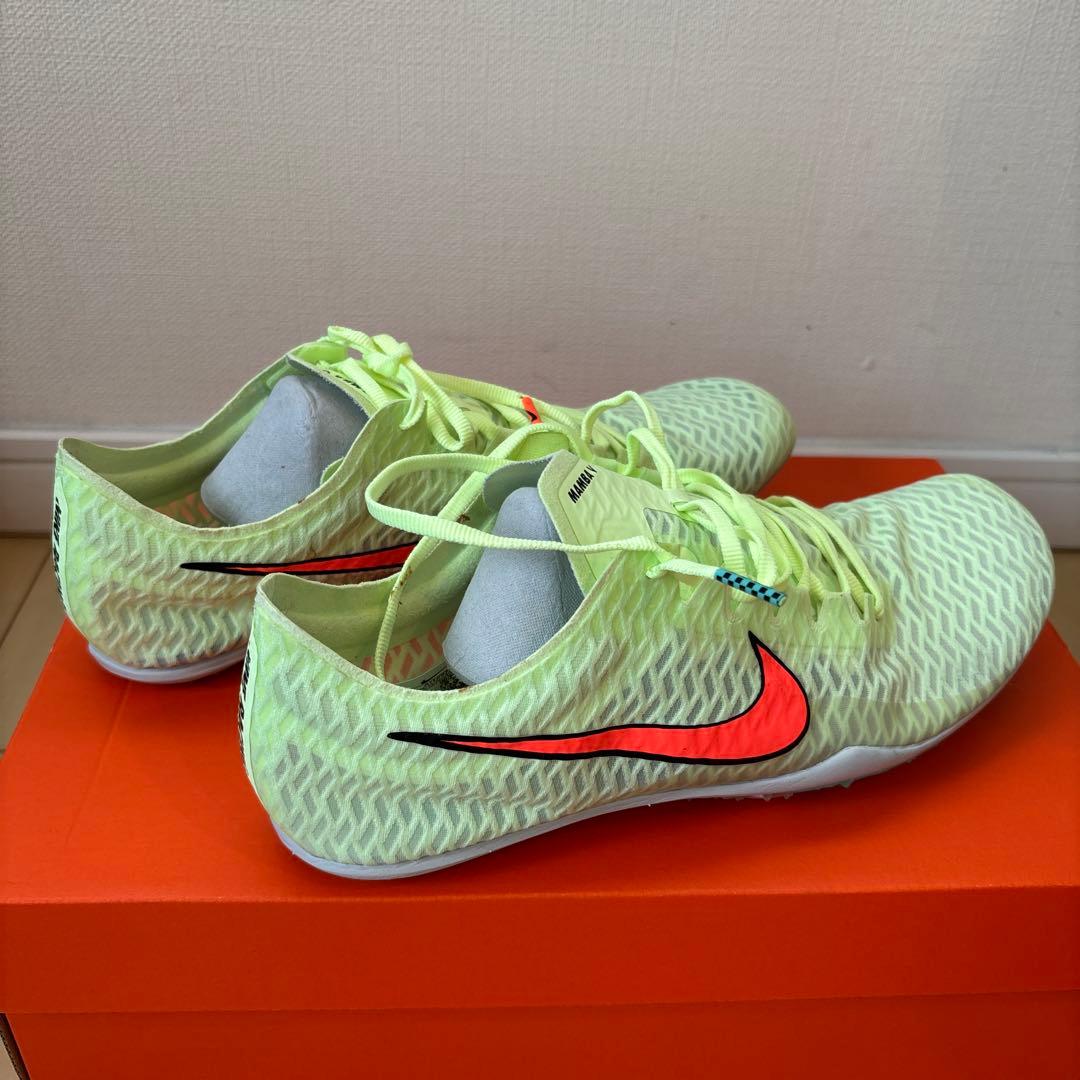 Nike ズームマンバ　26.5 スパイクシューズ イエロー/オレンジ