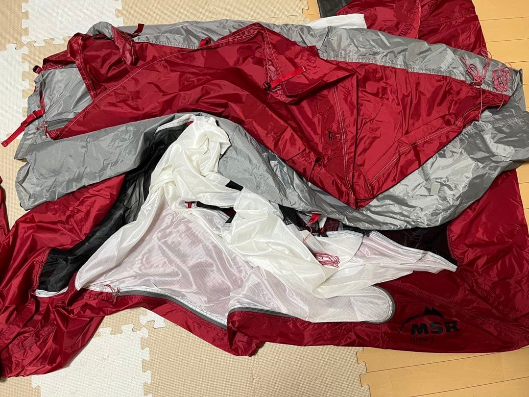 MSR ELIXIR2(エリクサー2)グレー ドームテント