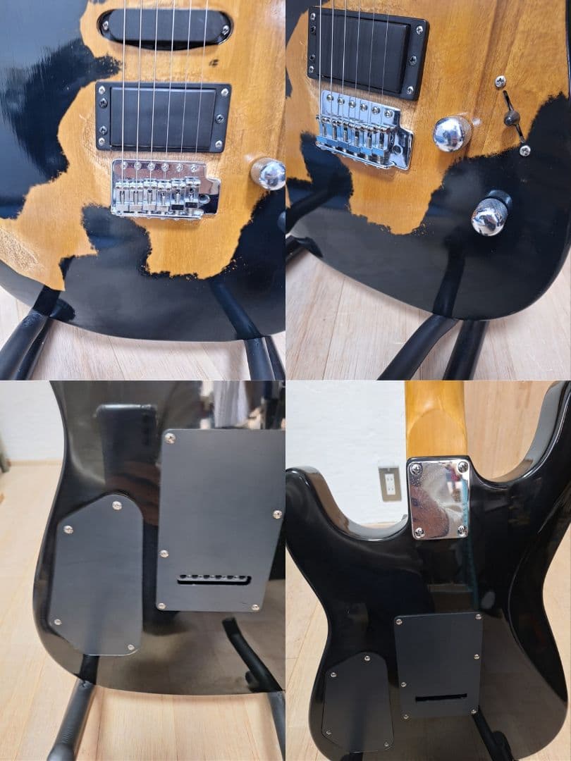 エレキギター　レリック＆エイジド加工　ストラトタイプ