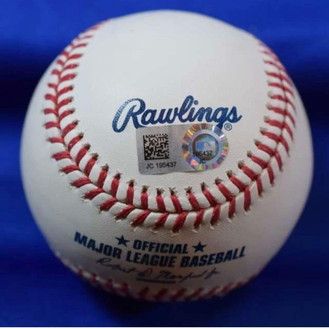 巨人 田中将大 直筆サイン ボール MLB ホログラム付