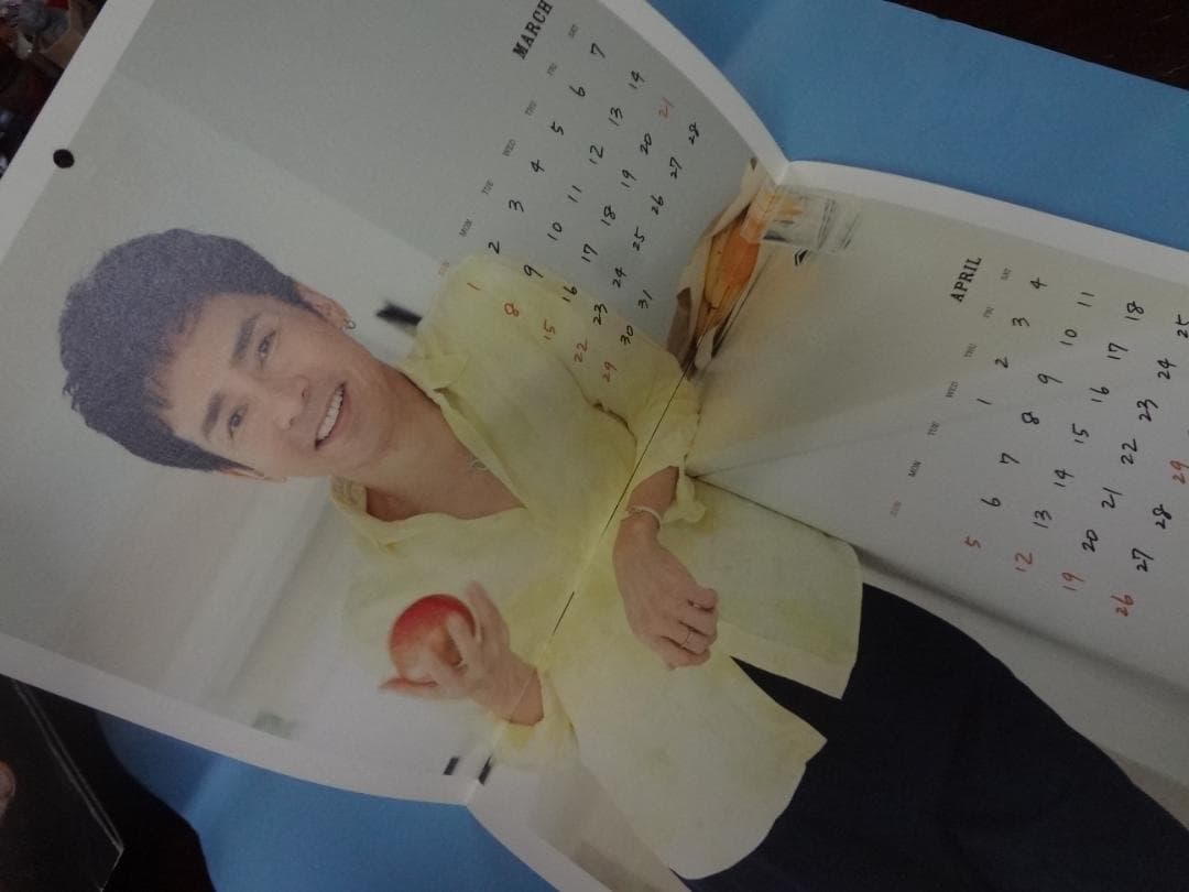 郷ひろみ　　　入手困難カレンダーバックナンバー6冊セット　2012-2017年