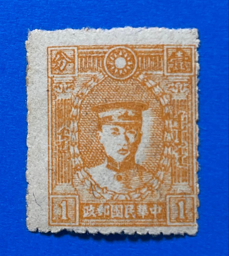 【激レア品！】旧中国（解放区）切手　長春版蒙文（偽蒙原票）（未使用、8枚）