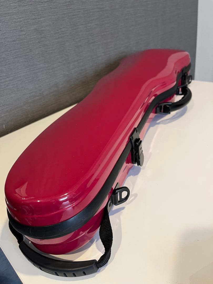 東洋楽器　バイオリンケース　プリュームファイバー　プラチナワイン