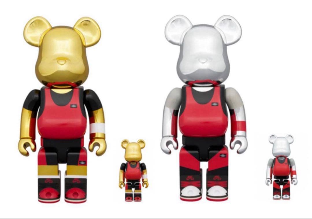 BE@RBRICK ゴールド シルバー フィギュアセット