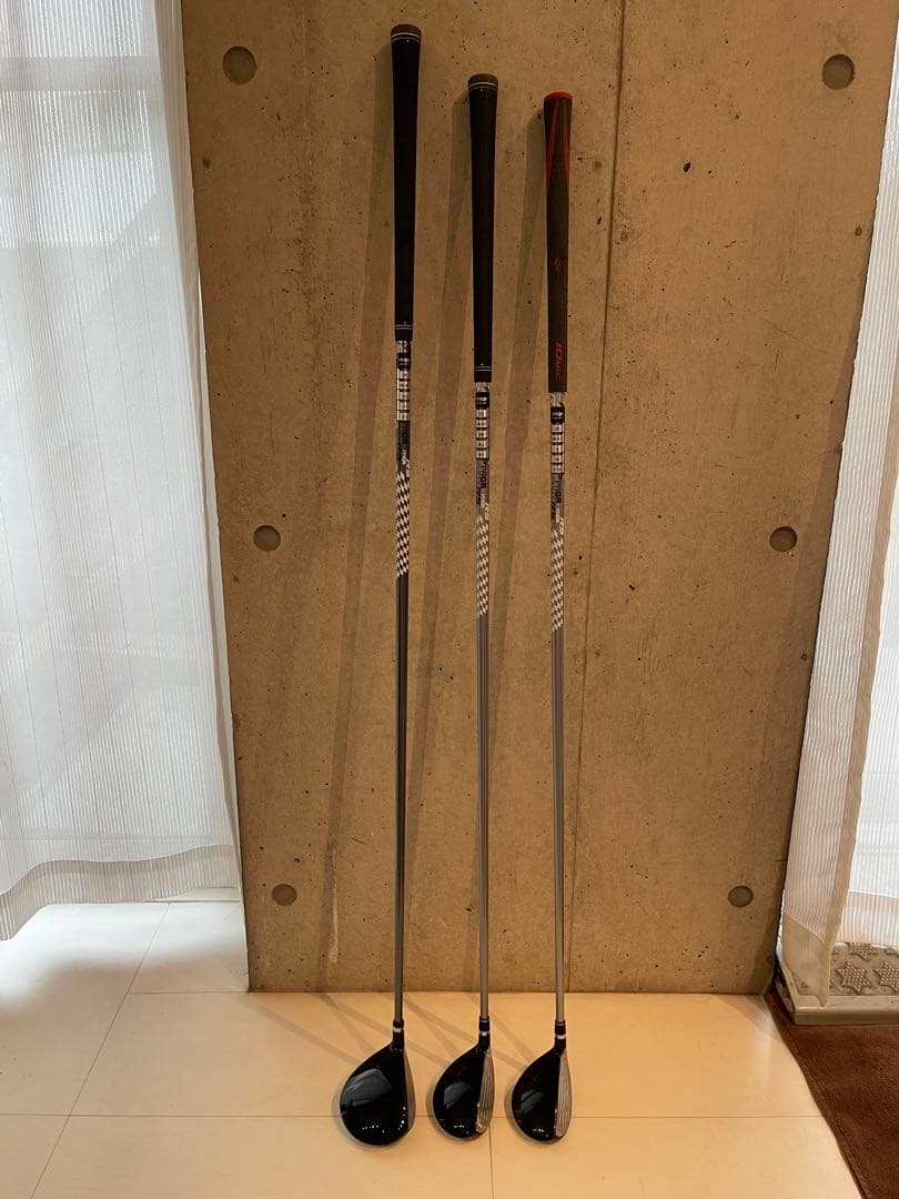PRGR 7番ウッド、4番5番ユーティリティ　３本セット