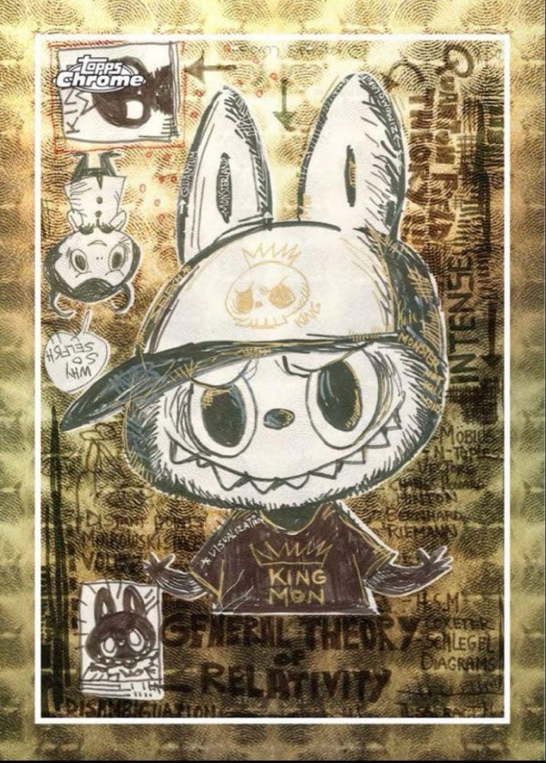 topps chrome labubu ラブブ トレカ 新品未開封1箱