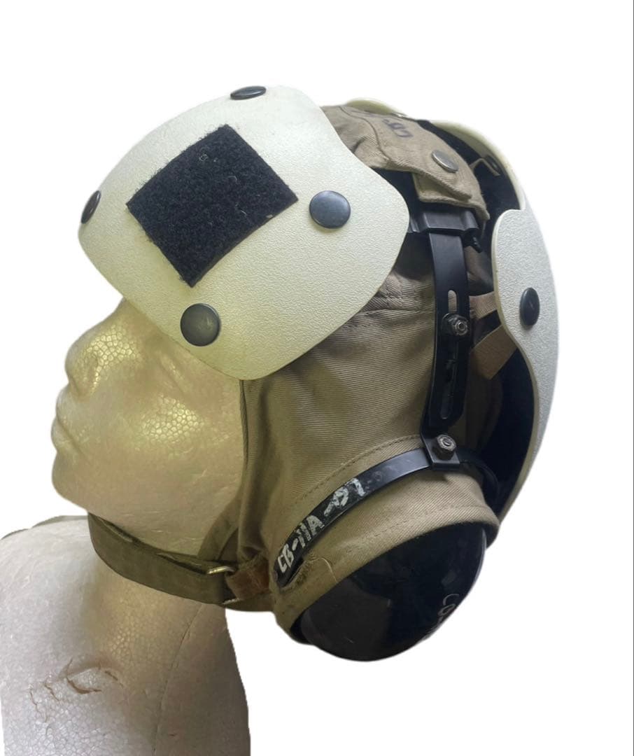 米軍海軍デッキクルー防音ヘルメットホワイト7-1\2サイズ