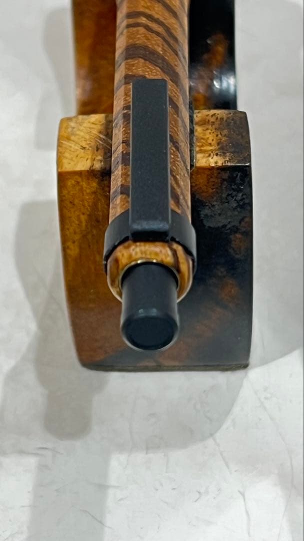 aikok　orenznero支給　ゼブラウッド12角軸　格子何グリップ