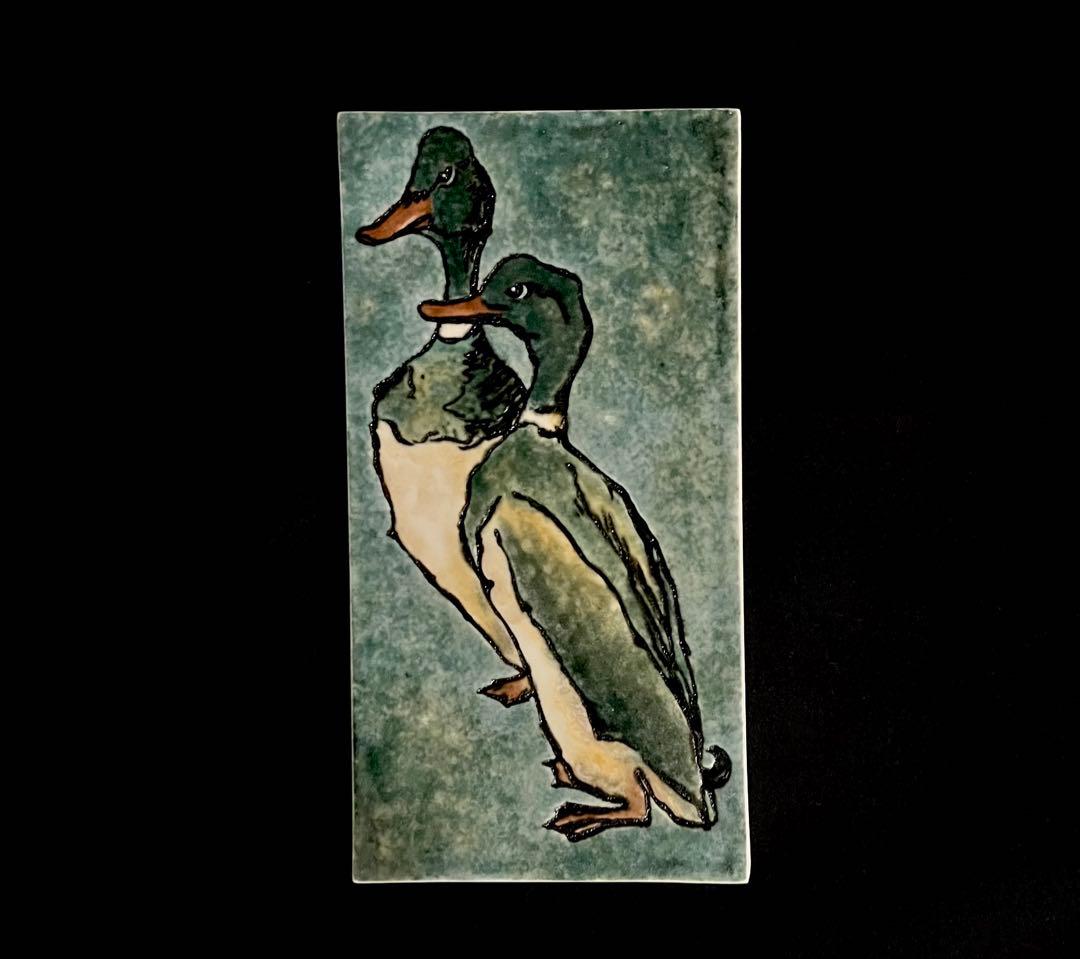 Meissen マイセン/※珍品 1級品 陶板 鳥