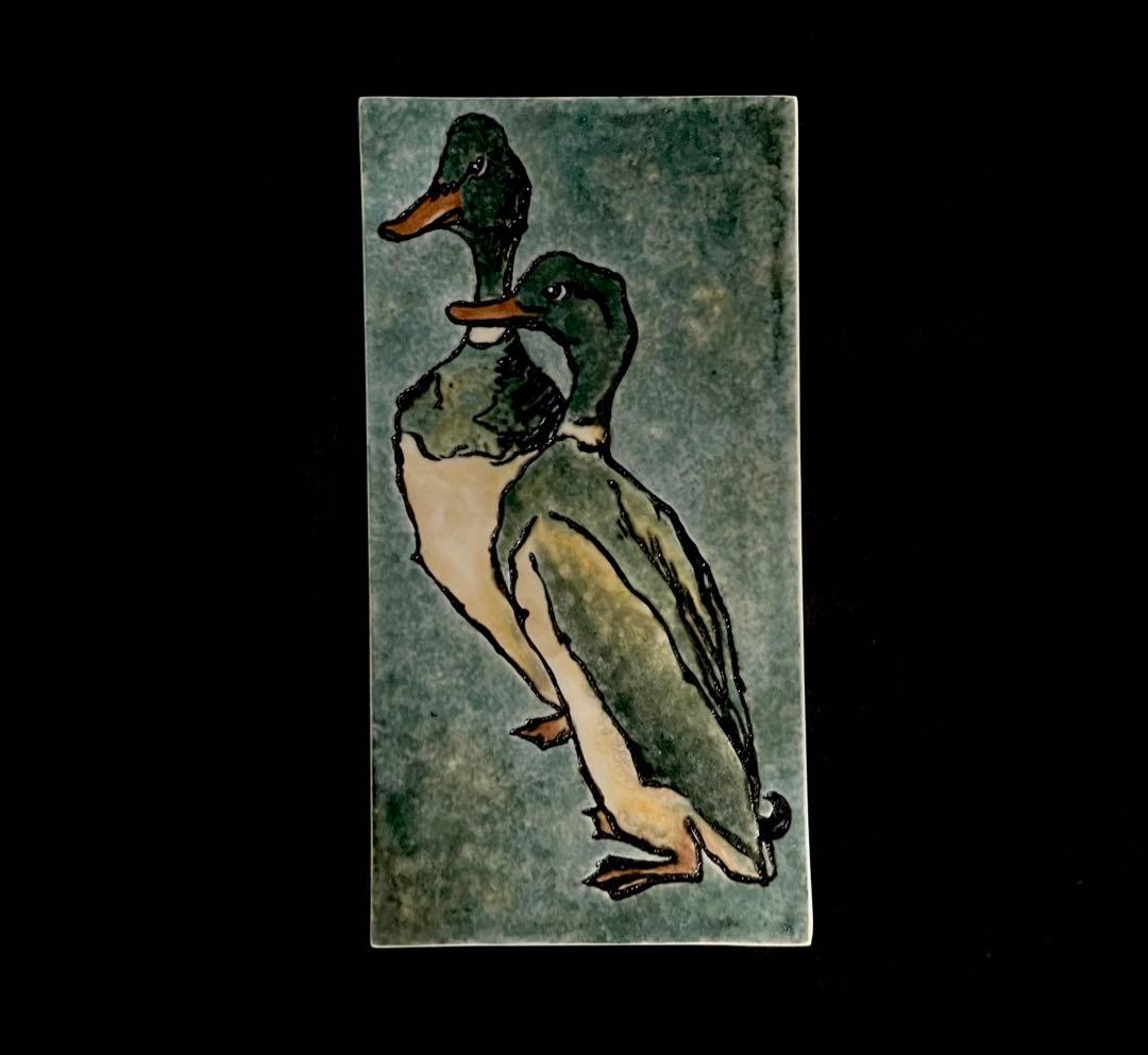 Meissen マイセン/※珍品 1級品 陶板 鳥