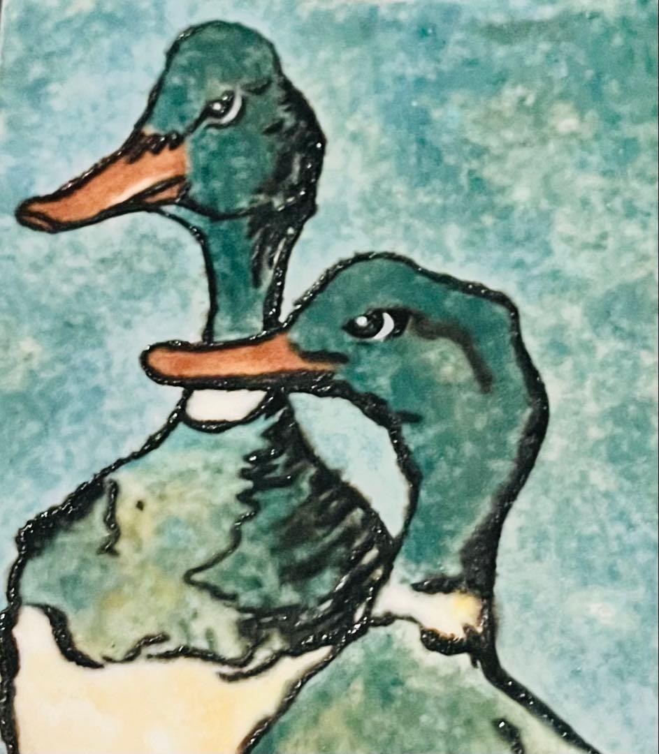 Meissen マイセン/※珍品 1級品 陶板 鳥