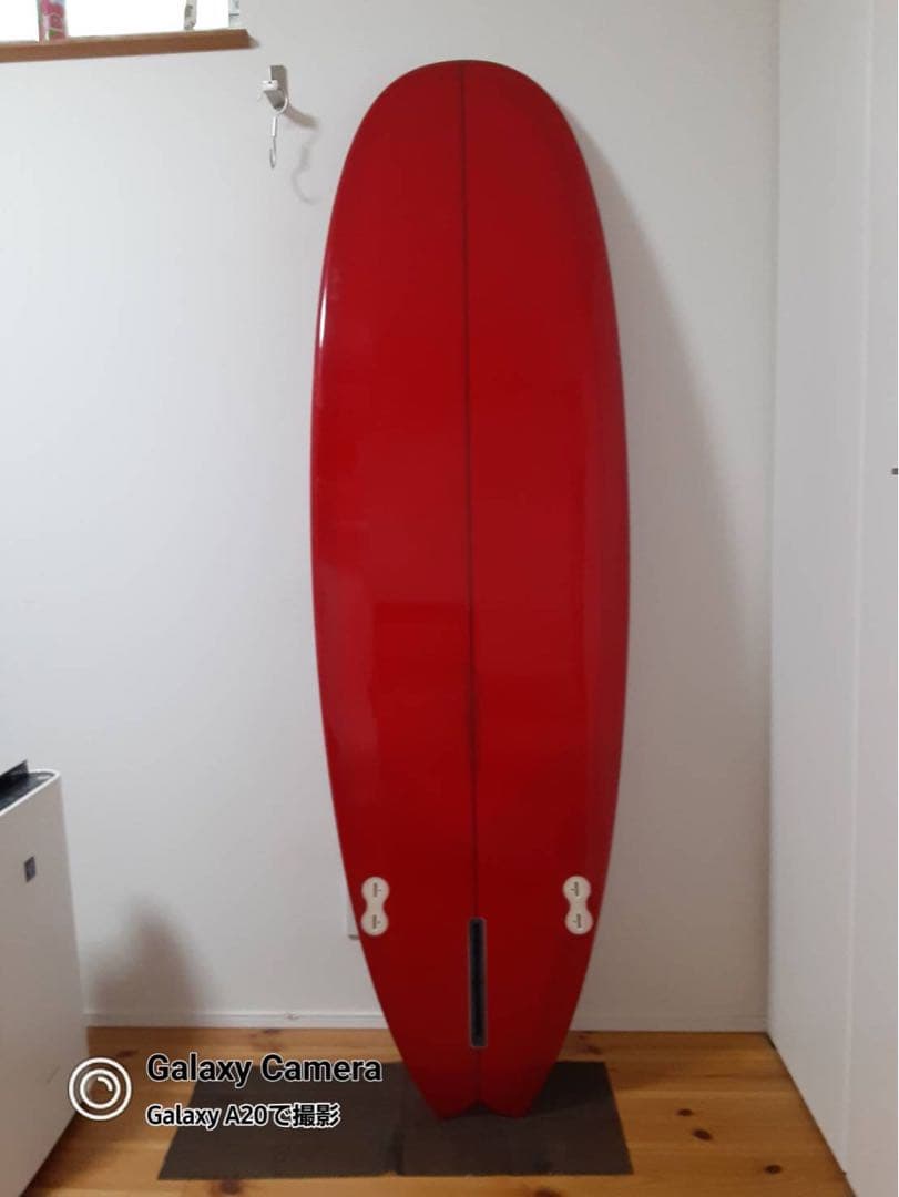 キャンバスサーフボード　ミニノーズライダー