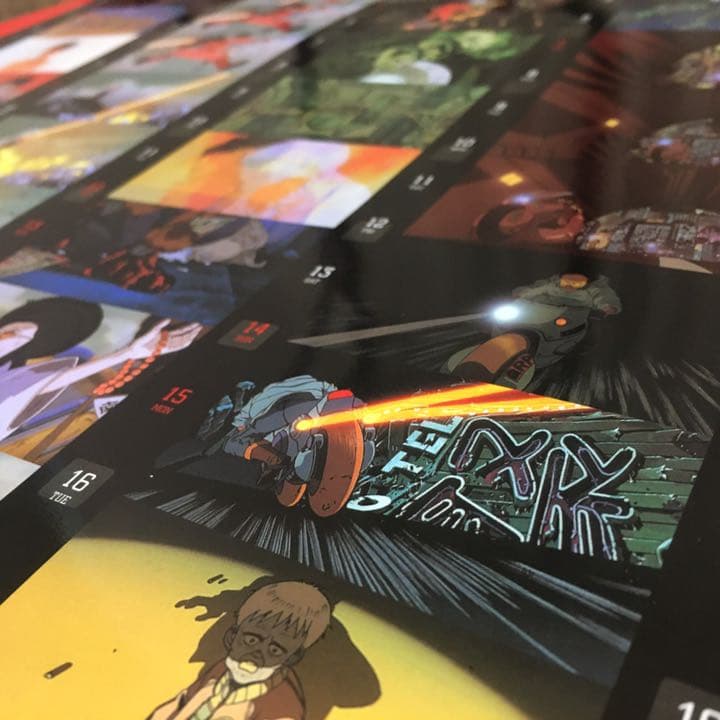 AKIRA 両面プリントポスターカレンダー(2003年)