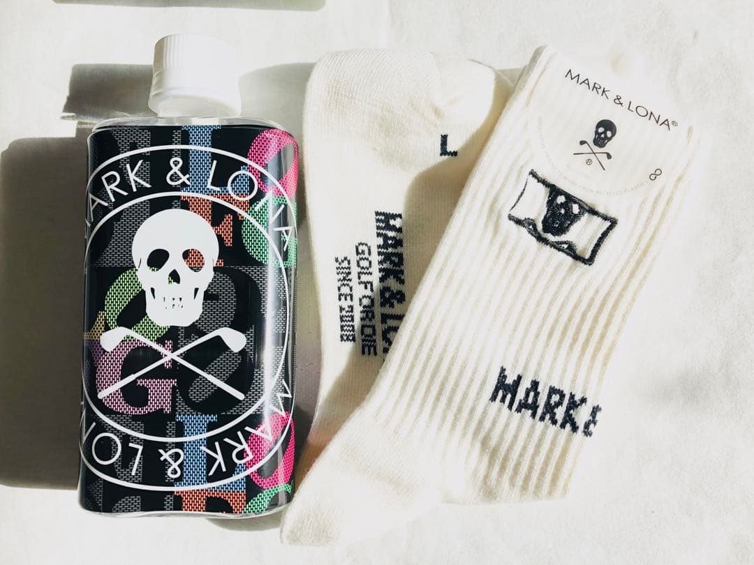 MARK & LONA ゴルフティー ソックス スカル 迷彩 カモフラ 木村拓哉