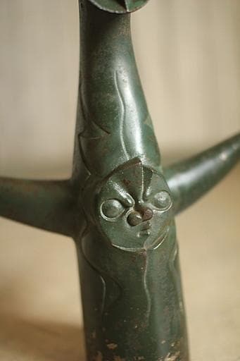 お*り様 太陽の塔　ブロンズ像　岡本太郎　1970　大阪万博　当時物