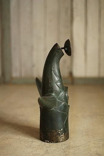 お*り様 太陽の塔　ブロンズ像　岡本太郎　1970　大阪万博　当時物