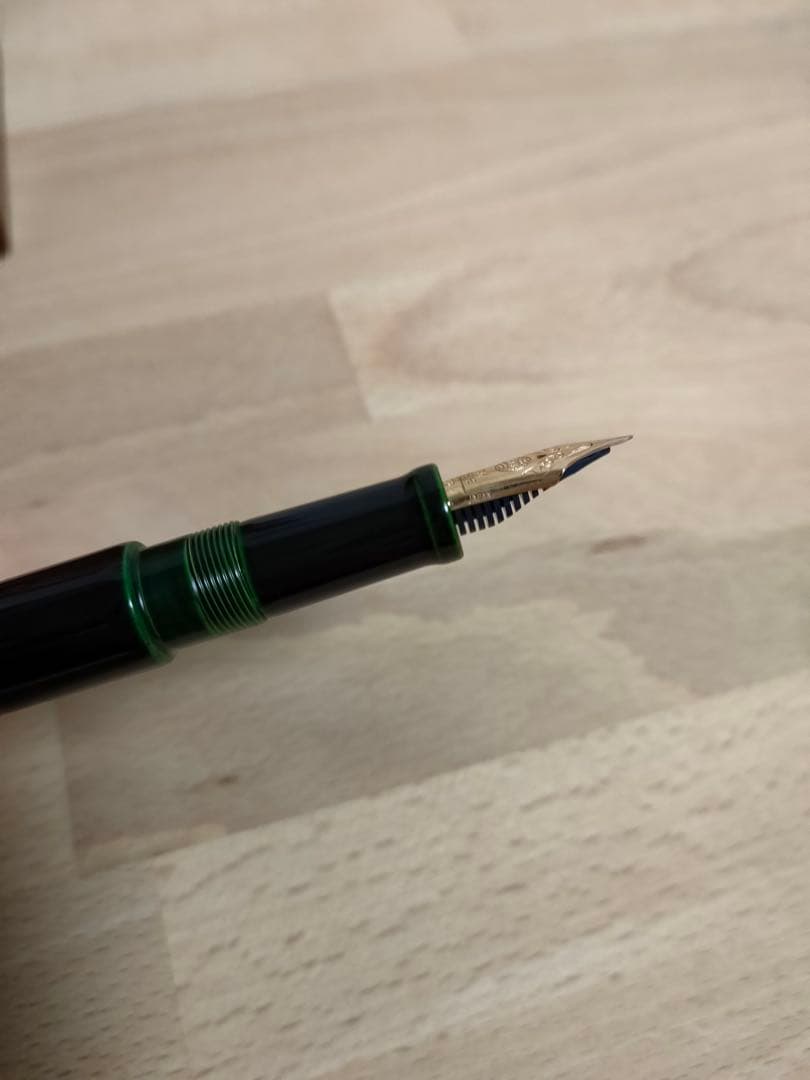 ★12月2日まで★中屋万年筆 緑溜