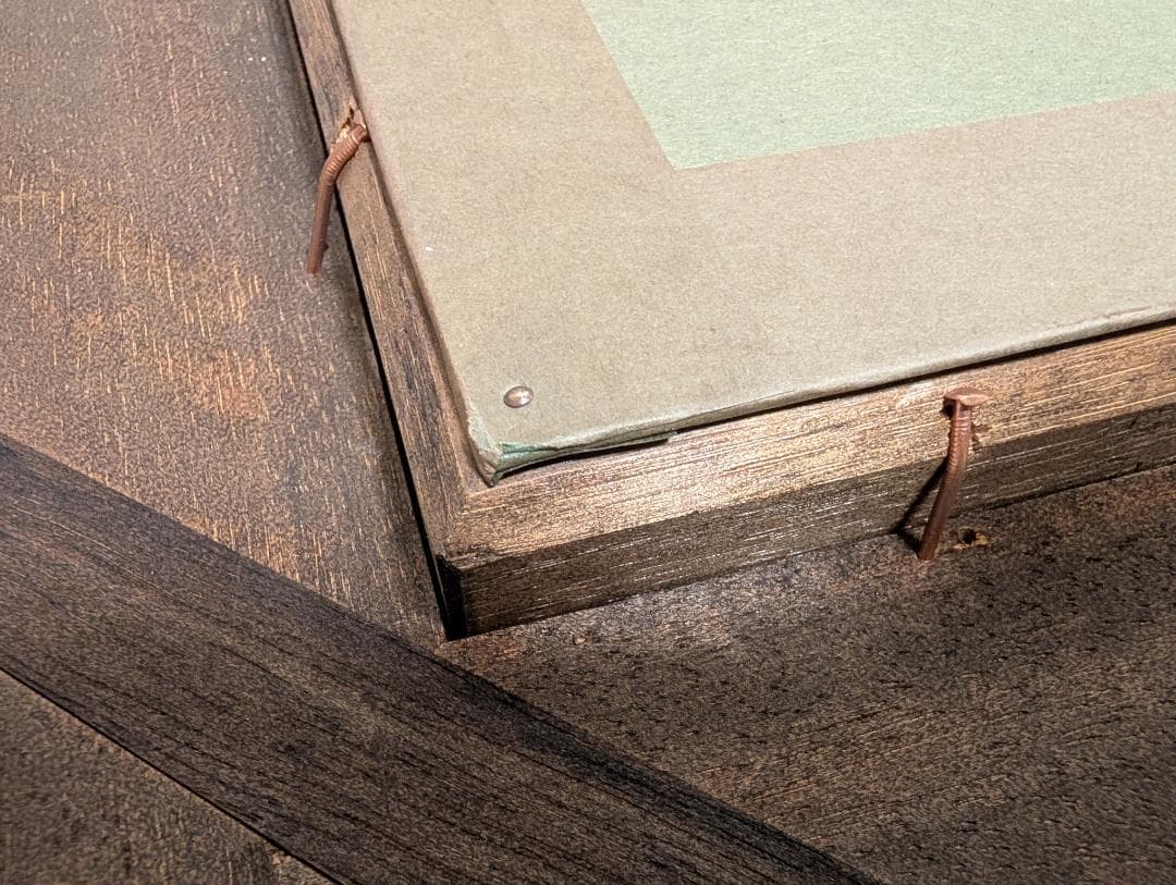 美術品　絵画　水彩　ガッシュ8号M型