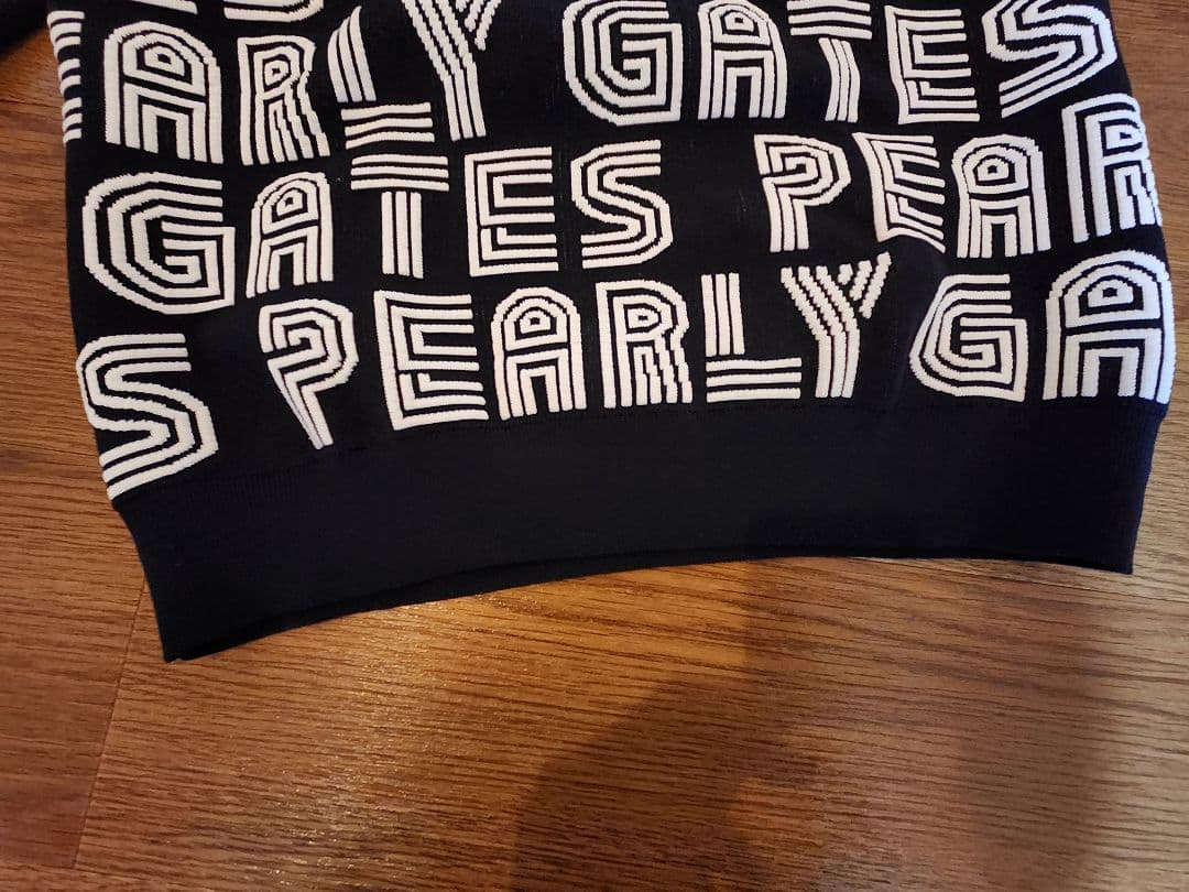 【超美品】パーリーゲイツ セットアップ ニット ネイビー