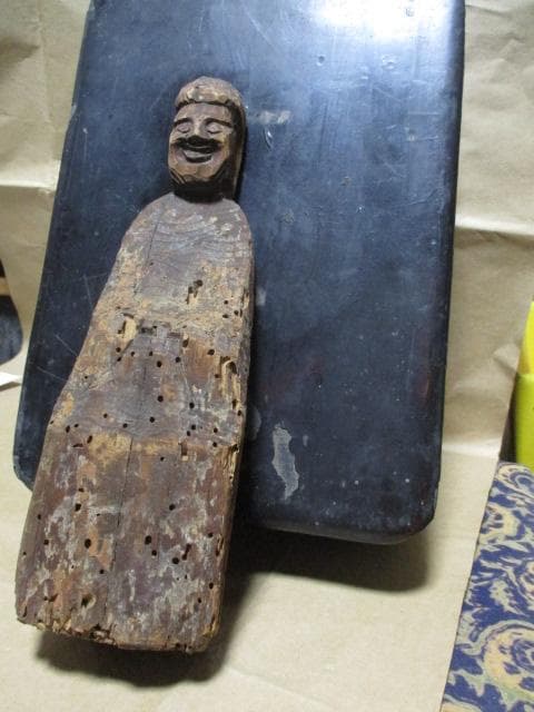 け*う様 円空仏　ですが　古箱付き　S10-2