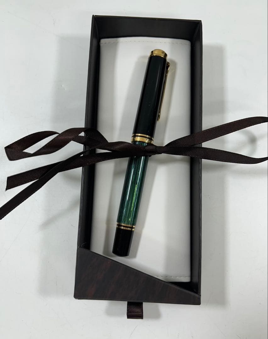 ペリカン スーベレーン 万年筆 18C-750 F M800 18金