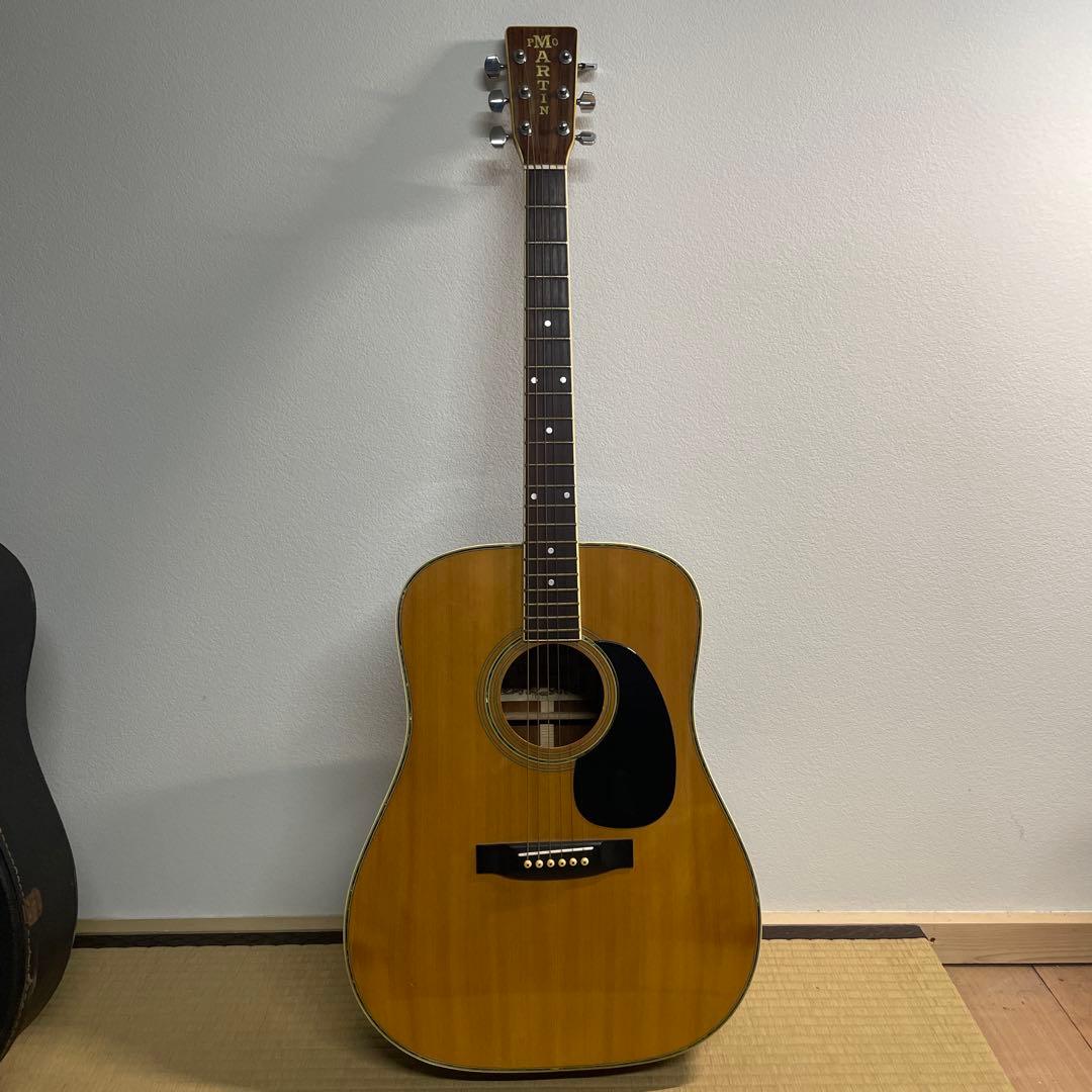 廃盤希少　マーティン 縦ロゴ W-200 Pro Martin ハードケース付き
