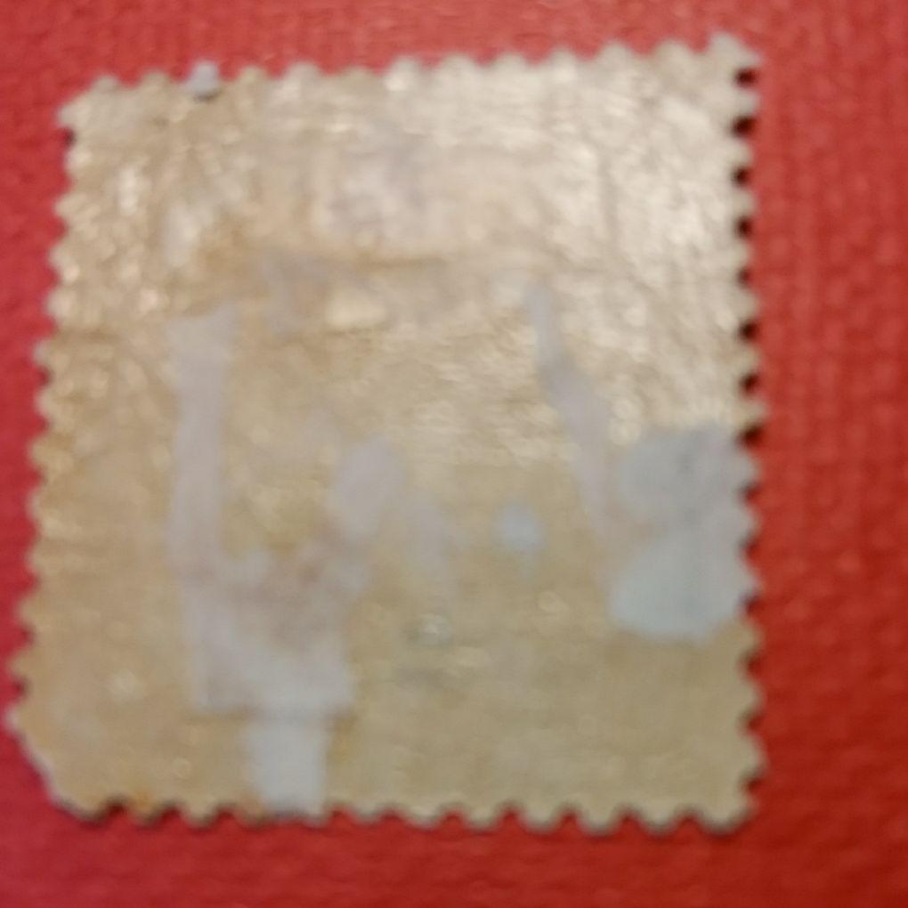 朝鮮字加刷菊切手 8銭