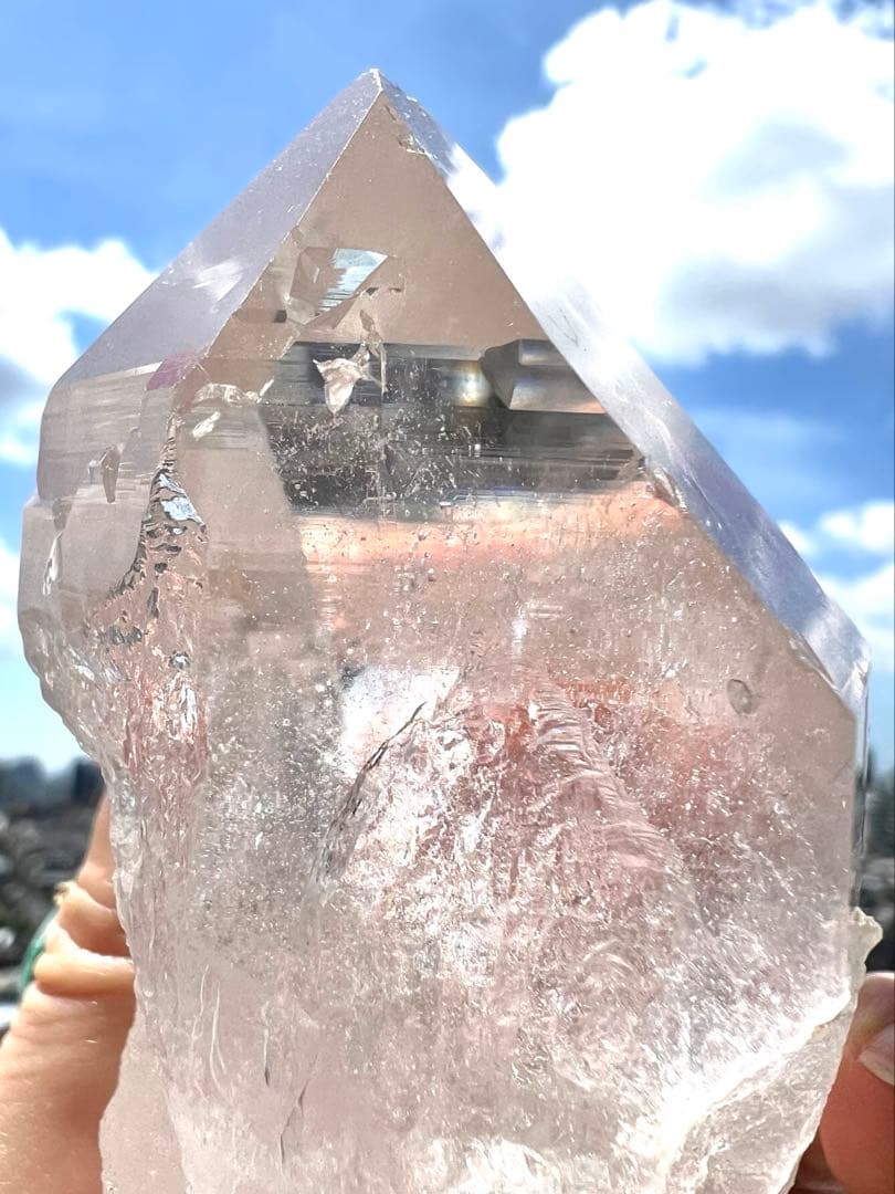 限定プレゼント価格✨美✨希少AAAAヒマラヤ メルー水晶 カテドラル✨大天使光水