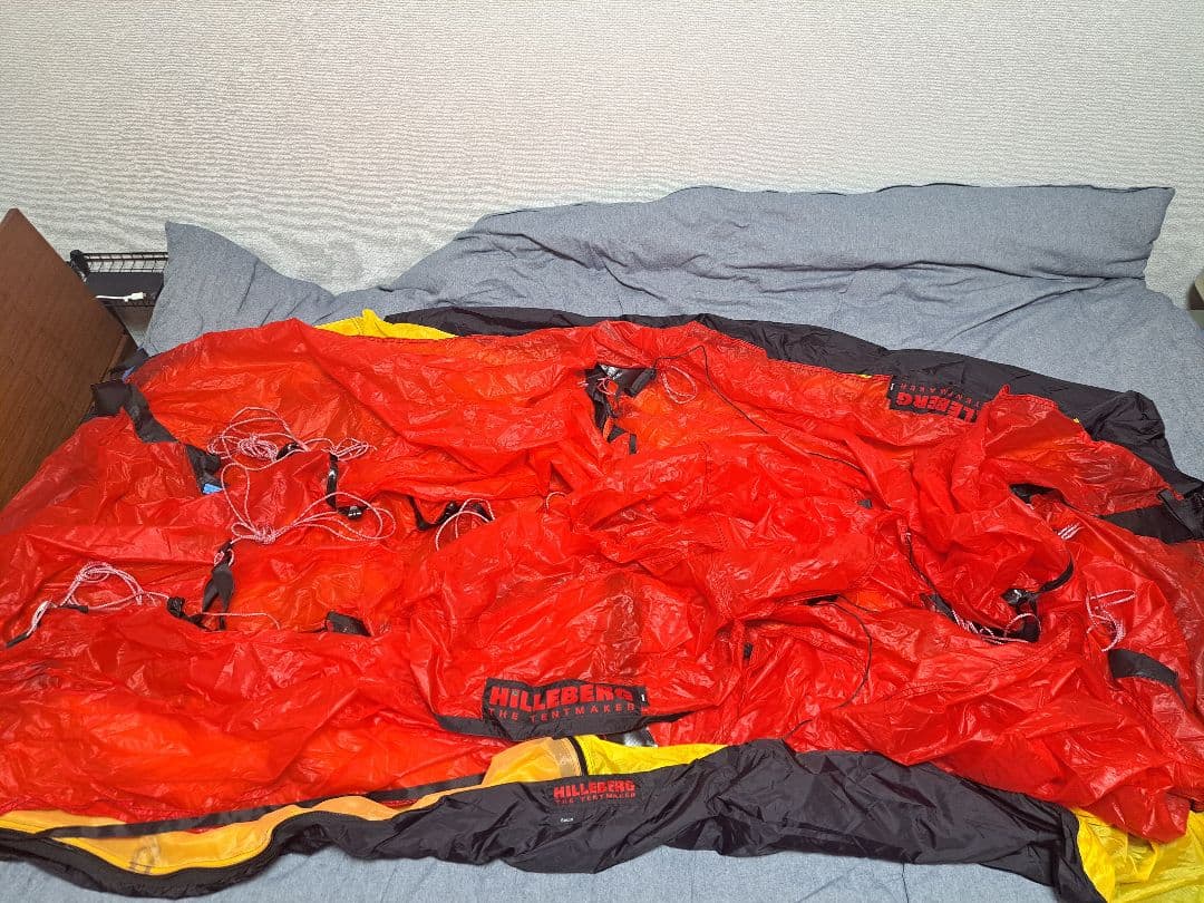 【美品】HILLEBERG SOULO ソウロ テント『専用フットプリント付』