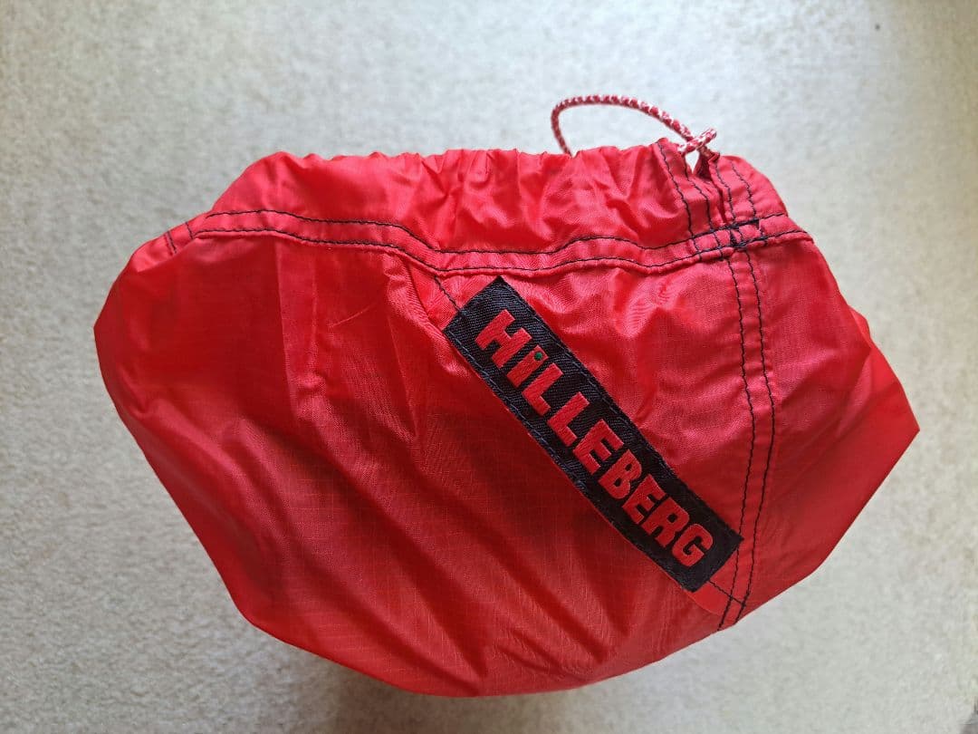 【美品】HILLEBERG SOULO ソウロ テント『専用フットプリント付』