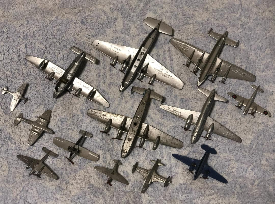 【激レア】約90年前 Dinky Toys 英国製 飛行機 13機セット