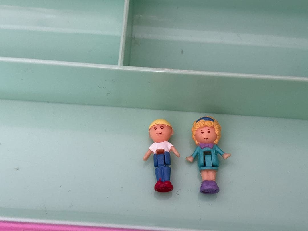 ポーリーポケット ペンケース 筆箱 1990年 レア　ピンク