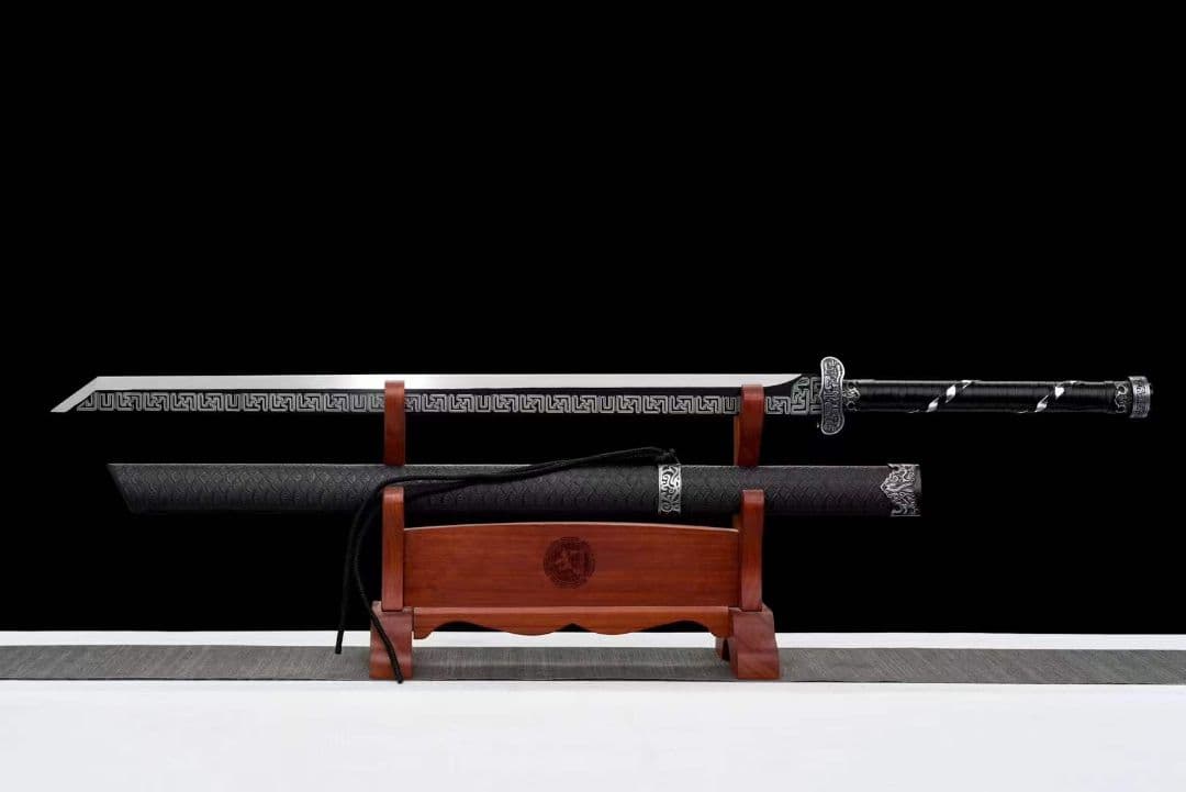 【手探り金校尉―地獄の修羅】古兵器 武具　刀装具　日本刀　模造刀 居合刀 長尺