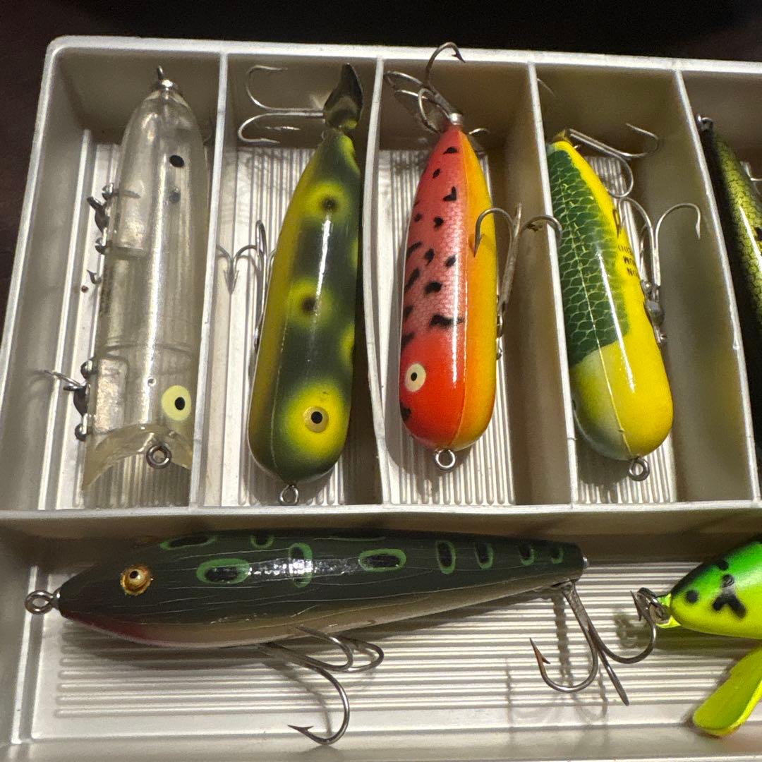 ヘドンルアーとプラノタックルボックス
