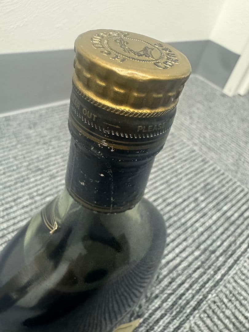 未開栓　古酒　ヘネシー コニャック X.O グリーンボトル　金キャップ