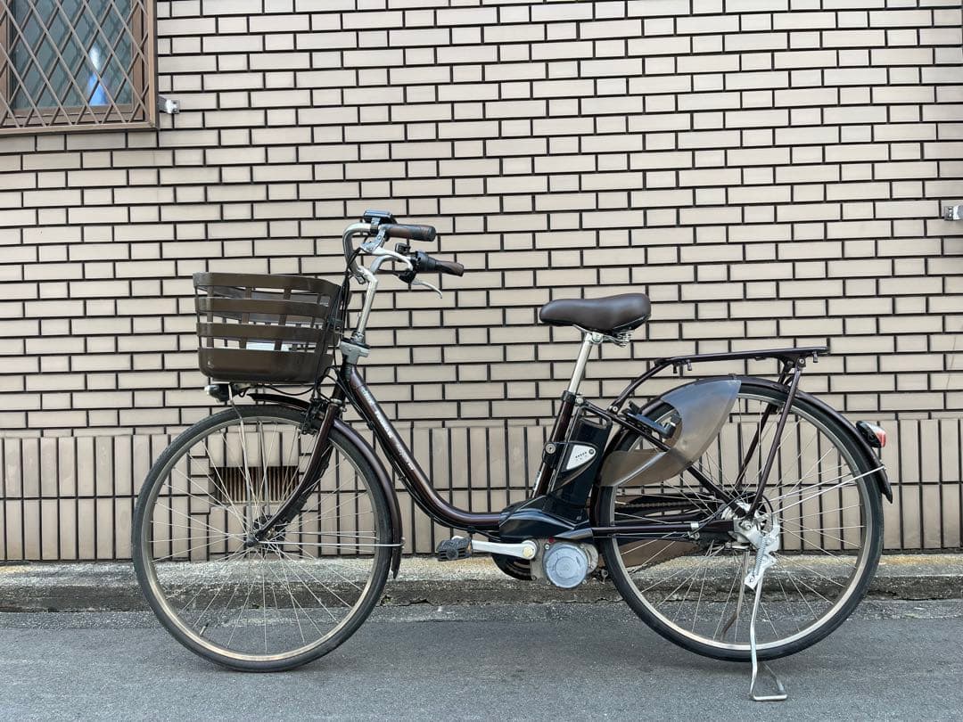 8.9ahパナソニック電動アシスト自転車26インチ