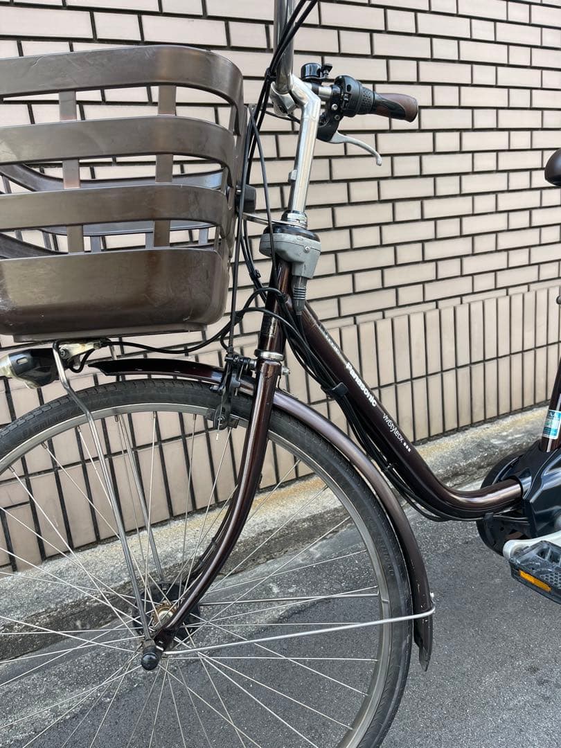 8.9ahパナソニック電動アシスト自転車26インチ