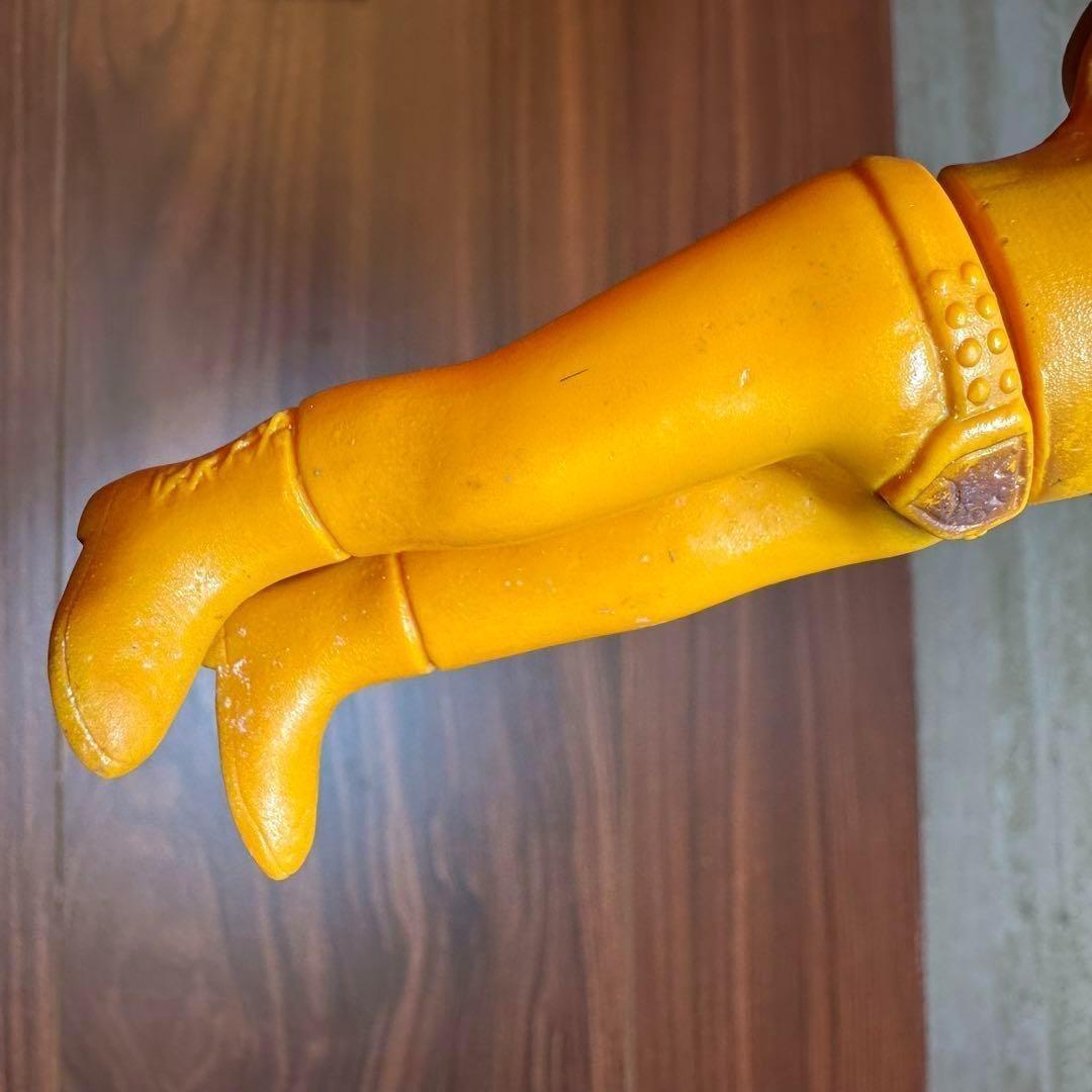 旧バンダイ 蜂女 ソフビ 当時物